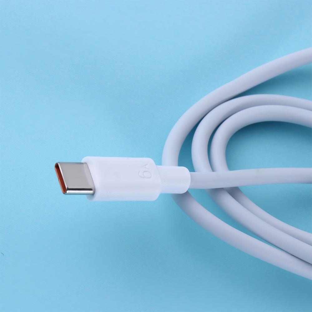 1/1.5/2M 1PC Type C USB Mobile Phone 6A 66W Data Cable 6A Fast Charger Cable Sync Wire USB Type C Cable Data Cord