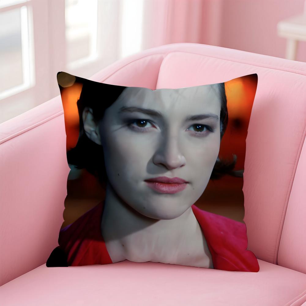 K-Kelly Macdonald Наволочка для подушки Мягкая приятная ткань и скрытая молния