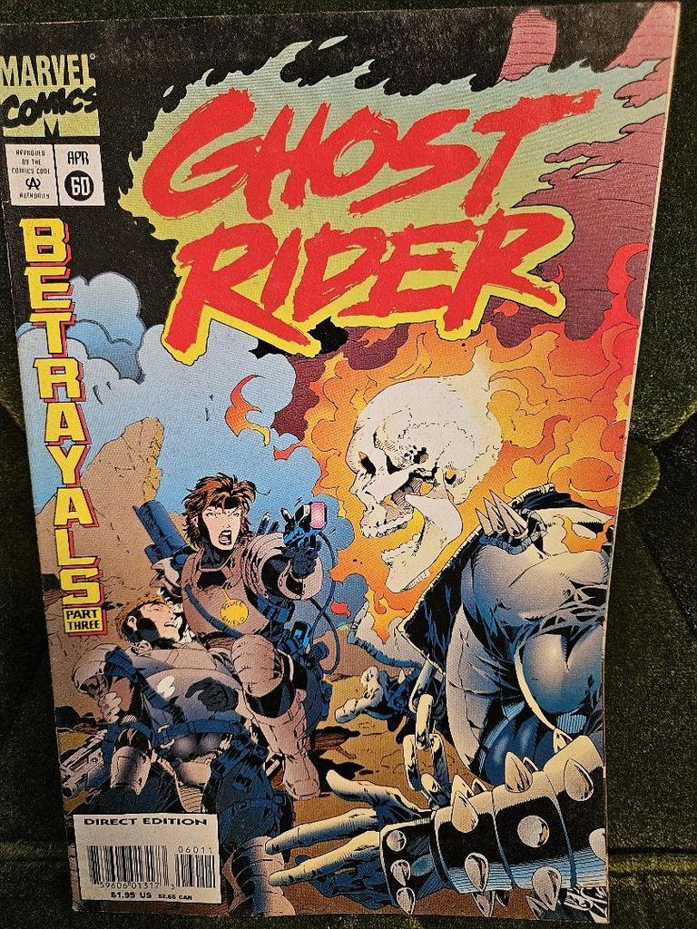 [USED] Ghost Rider American Comic Leaf Set of 8