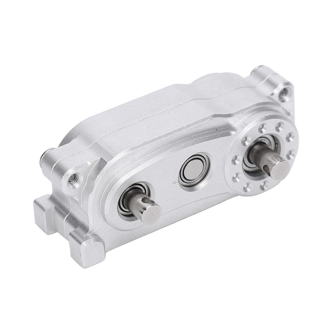 Металлическая рама шасси с колесной базой 313 мм, раздаточная коробка, запасные части, подходит для радиоуправляемого краулера масштаба 1/10, серебристый