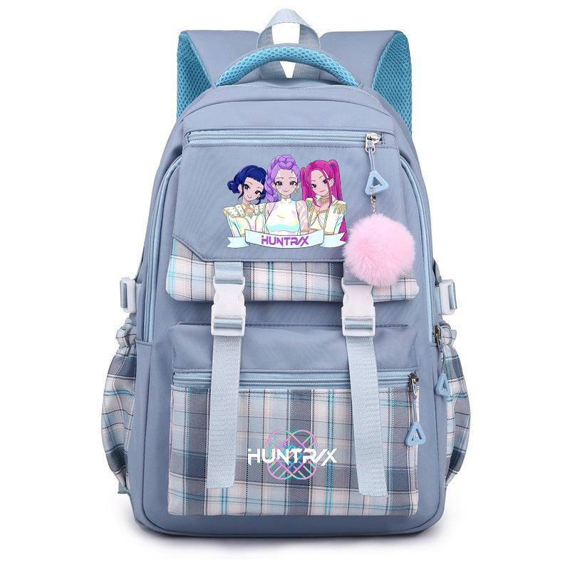 Kpop Witch Hunter Group Printed Schoolbag Korean Version Junior High School Large Capacity Student Casual Backpack