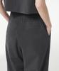 MUSINSA STANDARD WOMAN [Cooltandard] Women'S One-Tuck Wide Banding Slacks [Gray]