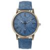 Fashion Multicolor Rome Number Clock Dial Student Leisure Denim Strap Quartz Watch