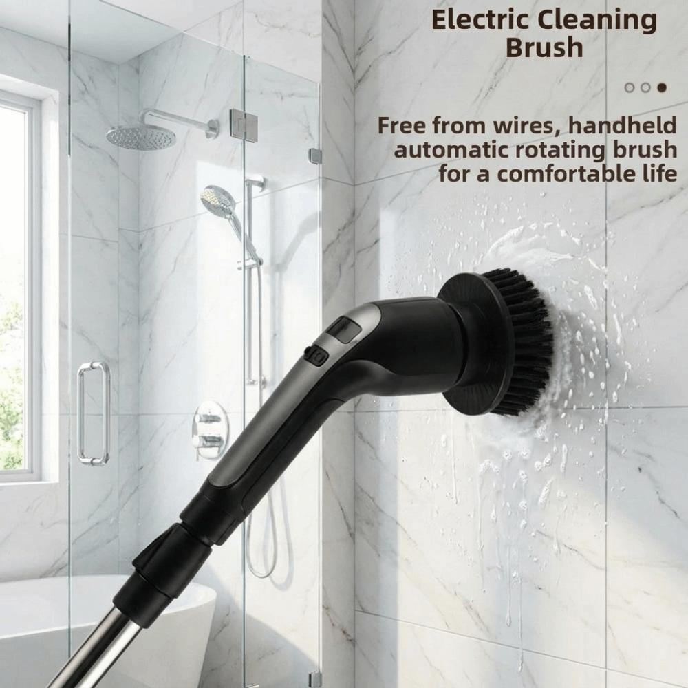 Handheld Electric Cleaning Brush Wireless Window Cleaner Electric Spin Scrubber Bathroom Cleaning