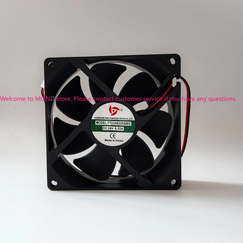 YTD249225S002 YINGTIAN Server Cooling Fan DC 24V 0.32A 9025 9CM High Air Flow Welding Machine Inverter Radiator Cooler