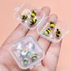 3/6Pcs Size#10 Artificial Bumble Bee Fishing Lures-Dry Flies For Bass Trout Fishing Outdoor Fishing Baits Lure