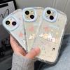 Mobile Phone Cases for iPhone 11 13 XR 15 Pro Max 12 14 Pro Max Case iPhone 16 7 Plus 8 Plus XS Max Cartoon Pattern Anti-drop Protection Shockproof