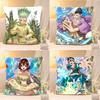 Anime D-Dr. Stone Pillow Case Cushion Cover Soft Cute Throw Pillow Case For Car Sofa Pillowcase Polyester With Zipper
