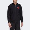 adidas CNY Series Баскетбольная спортивная разминочная куртка с длинными рукавами Мужская верхняя одежда Черный EA2356