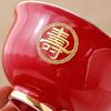 Cartoon Enamel Longevity Bowls Gift Set
