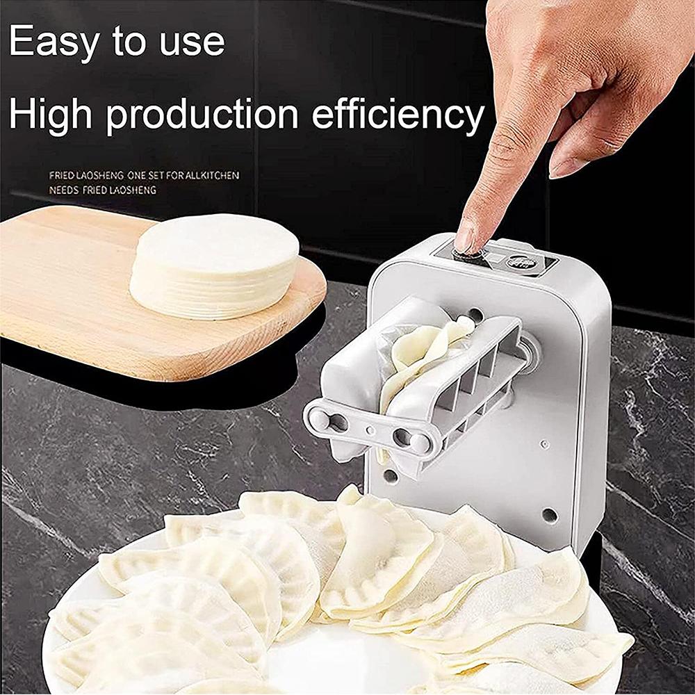 Adjustable & Easy To Operate Electric Dumplings Machine with Spoon and Brush