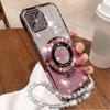 Crystal Bracelet Glitter Bracket Phone Case For Xiaomi POCO X7 14T Pro Redmi Note 14 Pro Plus 14C 4G 5G Soft Silicone Back Cover