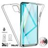 360° Full Body Cover Case For iPhone Samsung Huawei Honor Xiaomi Redmi OPPO OnePlus Anti Drop Clear Hybrid PC Hard Silicone Thin Shell