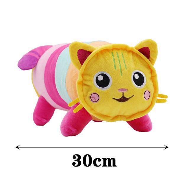 ## in Gabby Dollhouse Plush Toy Mercat Cartoon Stuffed Animals Smiling Cat Car Cat Hug Gaby Girl Dolls Kids Birthday Gifts