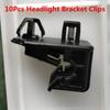 10 шт. нейлоновые зажимы для монтажного кронштейна фар для Toyota 53271-0B010, 53271-12060