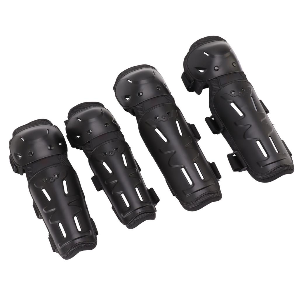4 шт. мотоциклетные налокотники, наколенники, регулируемые, для взрослых, защитные налокотники для мотоцикла