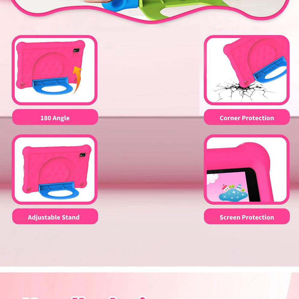 Детский планшет G-tab T7 Pro, 7 дюймов 1024*600 IPS-экран, Android 14, 1,5 ГГц четырехъядерный процессор, 4 ГБ ОЗУ (2 ГБ + 2 ГБ расширение) 64 ГБ ПЗУ