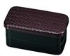 Tatsumiya HAKOYA Bento Ajiro Tamuke Brown Japanese-Made Box, Rectangular, Two-Tier, 500ml, Small,