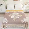 Большой размер хлопковое песочное четырехслойное марлевое полотенце для взрослых одеяло в этническом стиле одеяло в европейском стиле односпальное двухместное одеяло для дивана покрывало для ворса одеяло