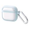 Elecom Чехол AirPods 4-го поколения с активным шумоподавлением TOUGH SLIM из термополиуретана, совместимый с зарядным карабином MagSafe, в комплекте