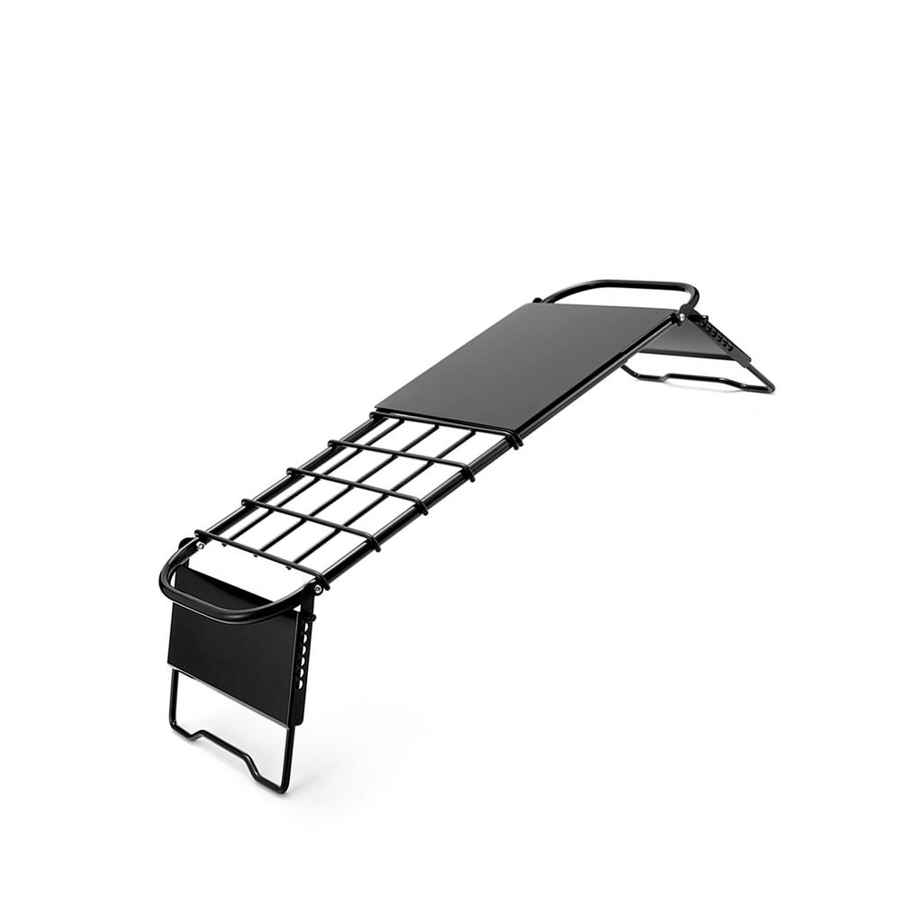 Складной гриль для костра с регулируемой высотой и длиной, портативная подставка для барбекю для кемпинга, складной стол