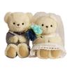 Happy Wedding Bear a Gift for the Happiness of Marriage and Engagement [Petit Luu] Normal,