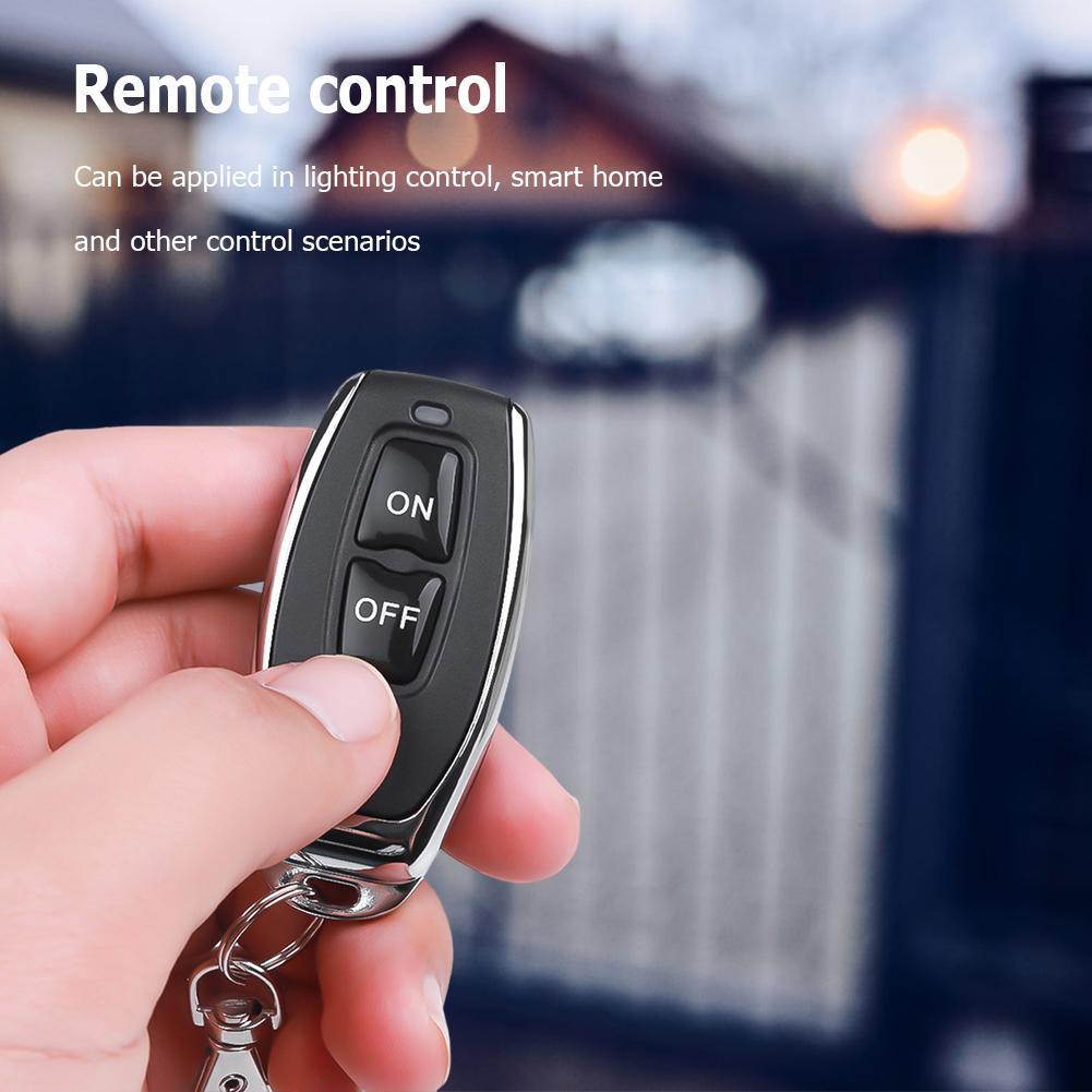 Высокоточное беспроводное реле управления 60 В-280 В реле RF Switch 4 рабочих режима 433 МГц 50 м релейный приемник для бытовой техники