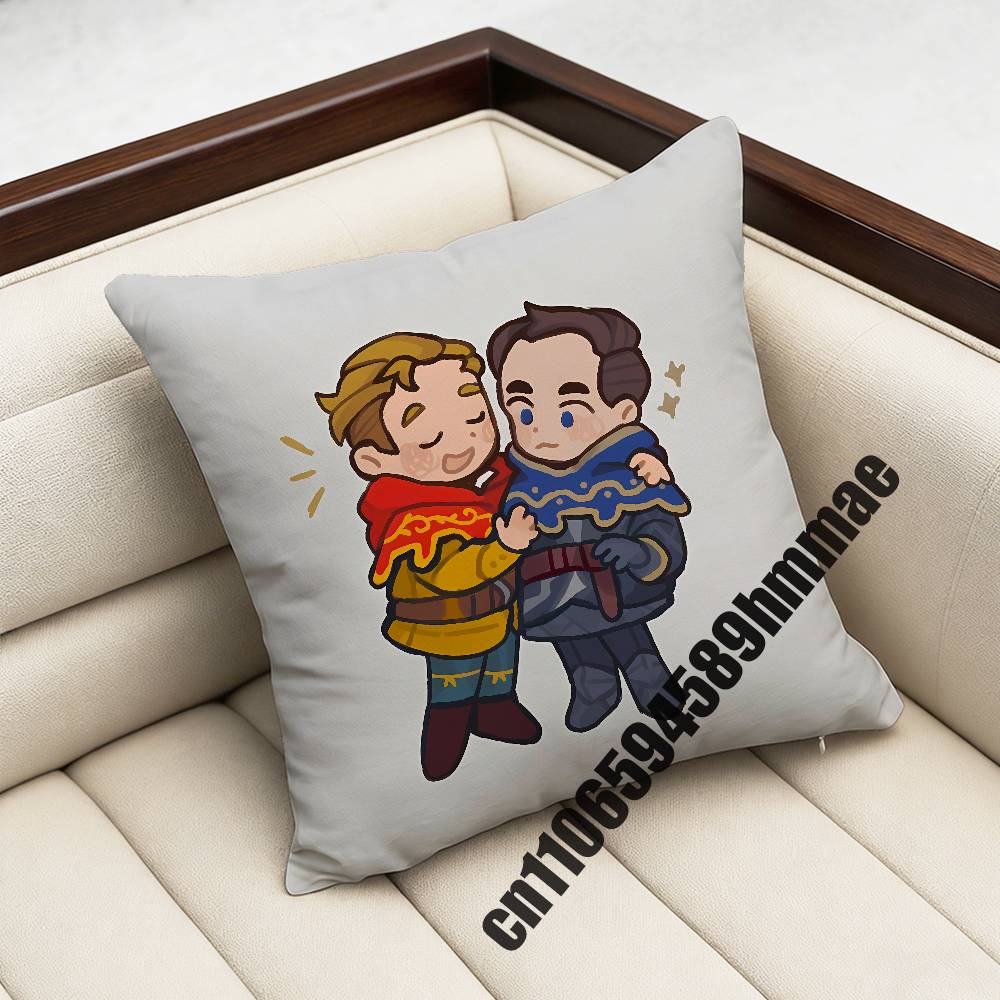 For K-Kingdom Come Deliverance Hans Henry Kcd 2 Throw Pillow Case Sham 45X45Cm 35X35Cm Square Bedroom Pillowcase Cushion Cover