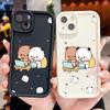 Soft Silicone Square Ladder Printing Pattern Phone Casing Full Cover Camera Shockproof Protection Rubber Case for Xiaomi Redmi