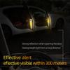 hlpg5 Car Door Opening Warning Sticker Prevent Collision Warning Reflective Sticker For Jeep Grand Cherokee Wrangler JK Gladiator Comp