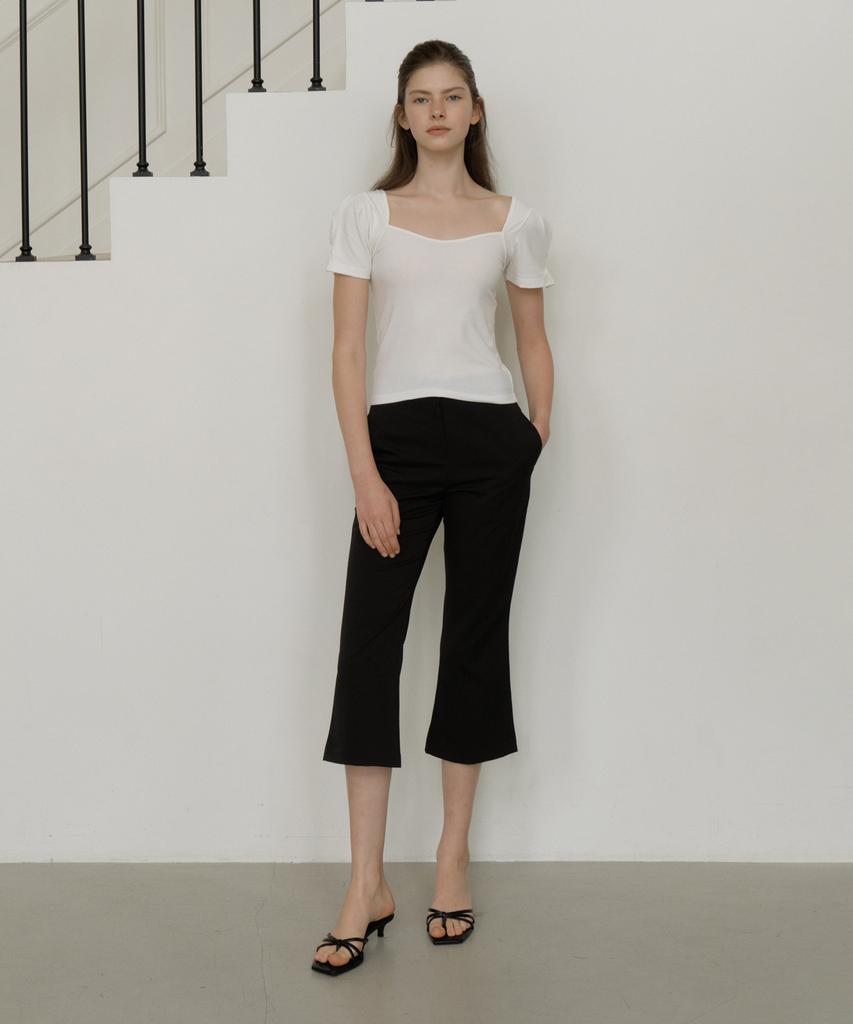 REORG Gir Capri Pants Black