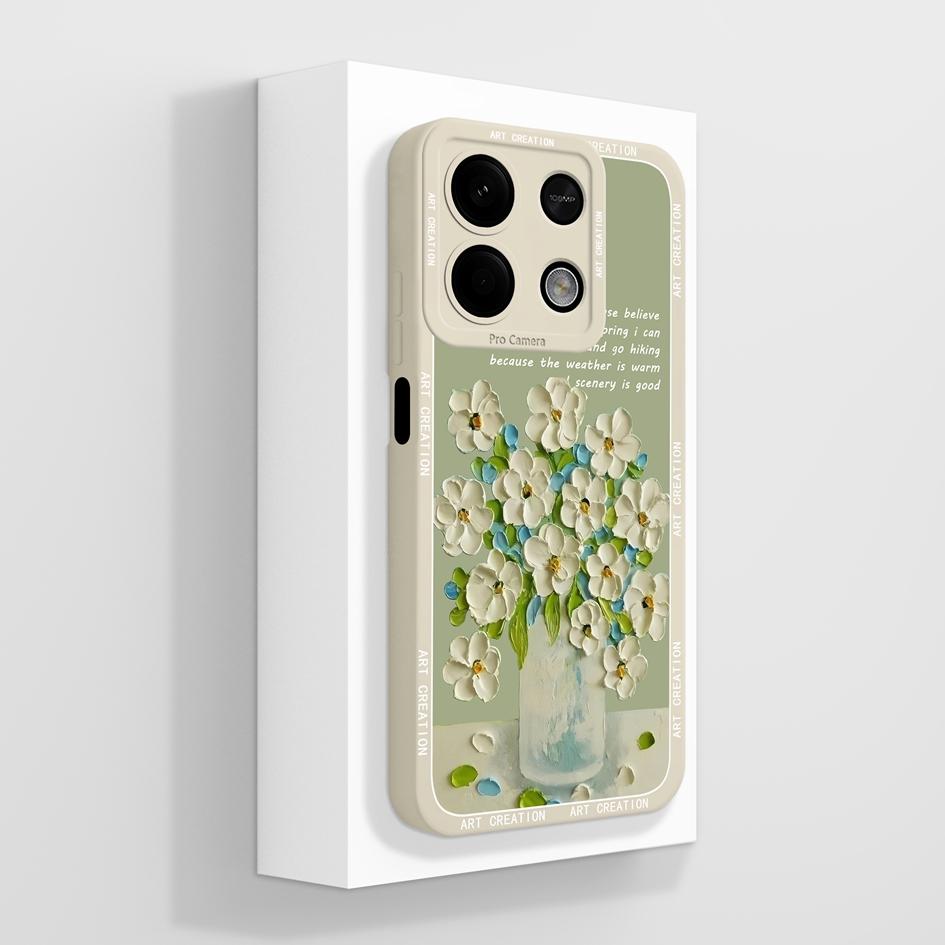 Чехол для Xiaomi Redmi Note 12 13 K70 K60 K30 K50 Pro A3 задняя крышка милая панда Мягкая силиконовая защита экрана чехол для телефона с защитой от падения Роскошный корпус Капа