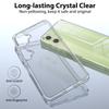 For Samsung Galaxy A06 4G Clear Phone Case TPU+Acrylic Shockproof Phone Back Cover