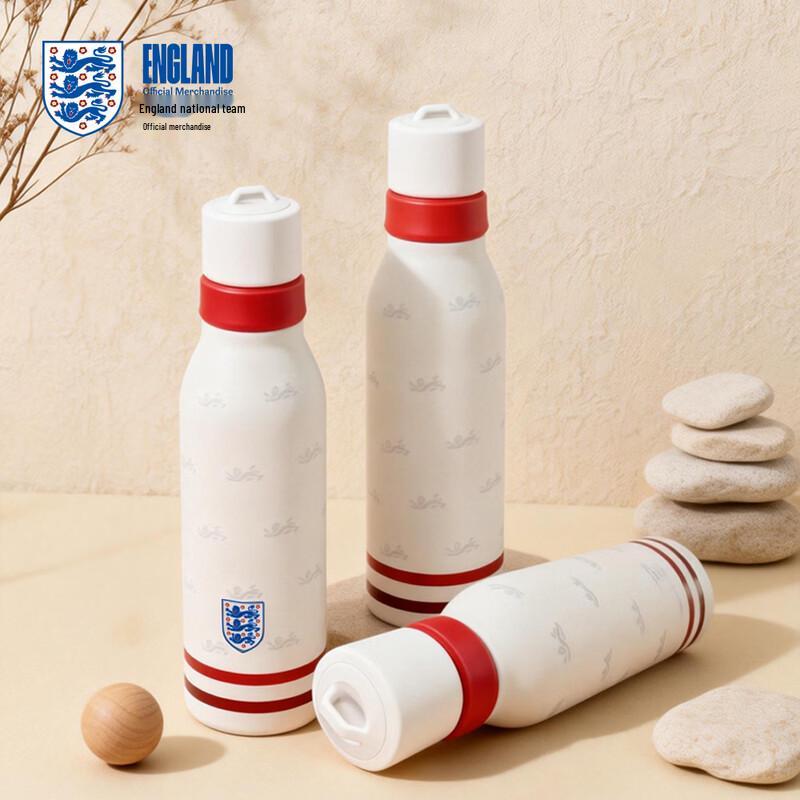 England National Team Commemorative Insulated Water Bottle Gift Set