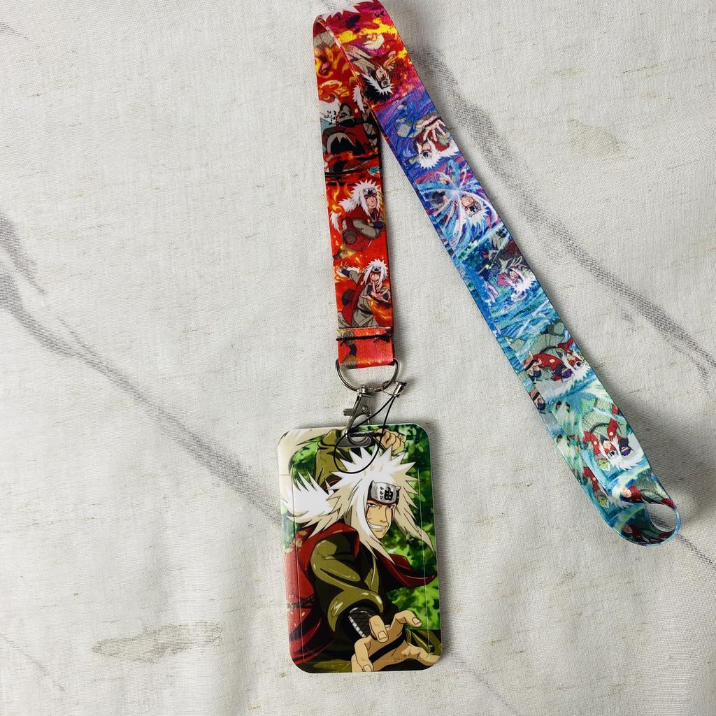 Аниме Мультяшный Держатель для Пропусков Брелоки Шейный Ремешок Для Карты-Пропуска Аниме Держатель для Кредитных Карт Брелоки-Ремешки