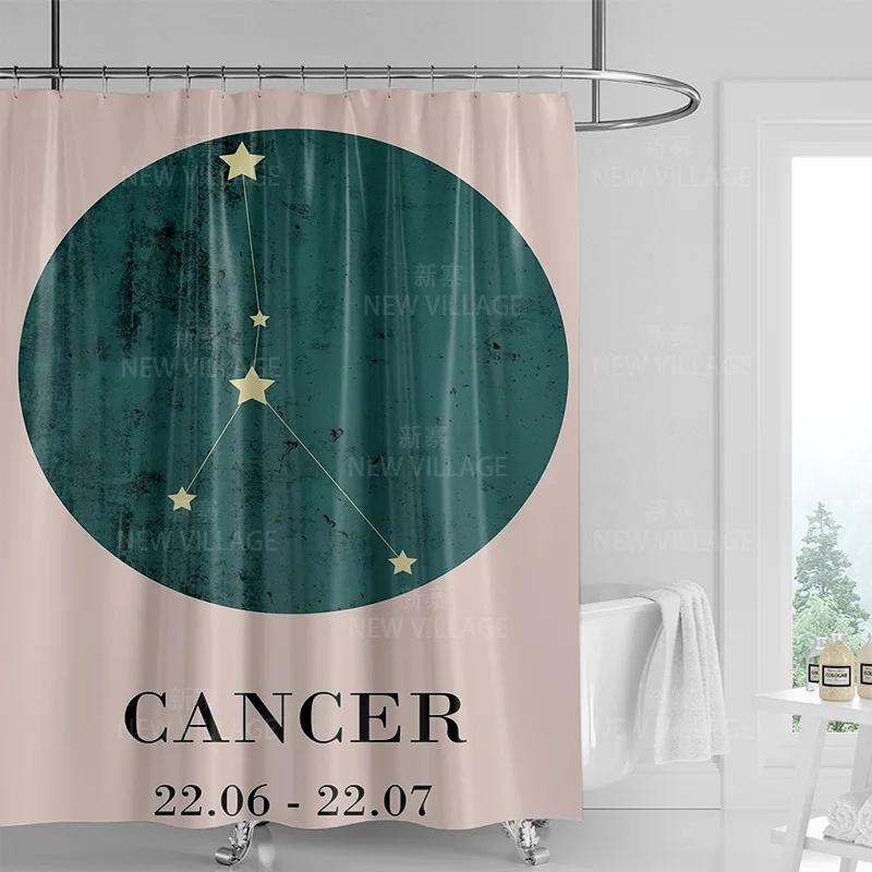 Абстрактная геометрическая граффити шторка для душа скандинавский минимализм водонепроницаемая тканевая занавеска для ванной шторка для душа 180x200