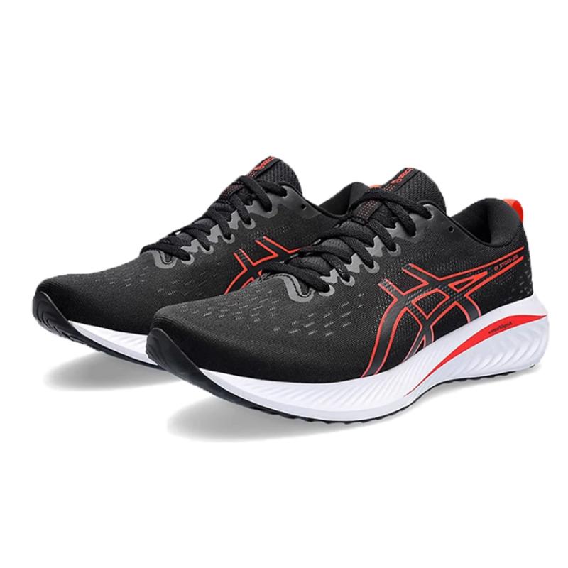 Asics Гель Excite 10 Черный Настоящий Красный Повседневный 1011B600-007