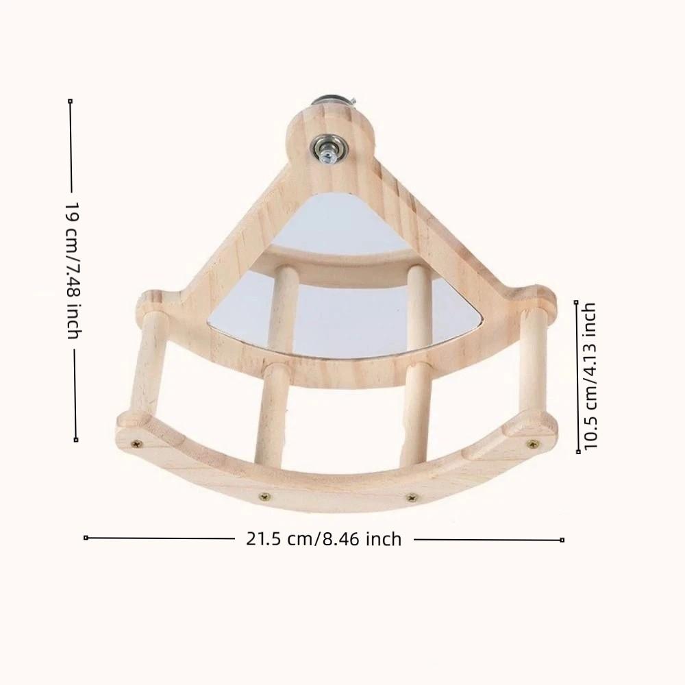 Bite Resistant Rocking Bird Hammock Durable Rocking Perch Stand Parrot Swing Pet Parrot