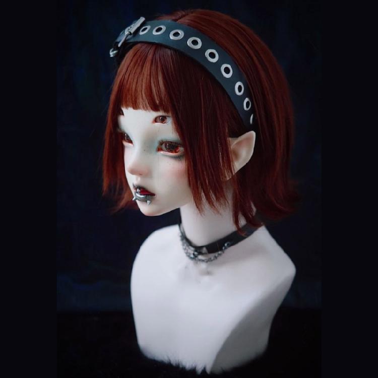 Модная панк-PU повязка на голову с заклепками для вечеринок, ночных клубов