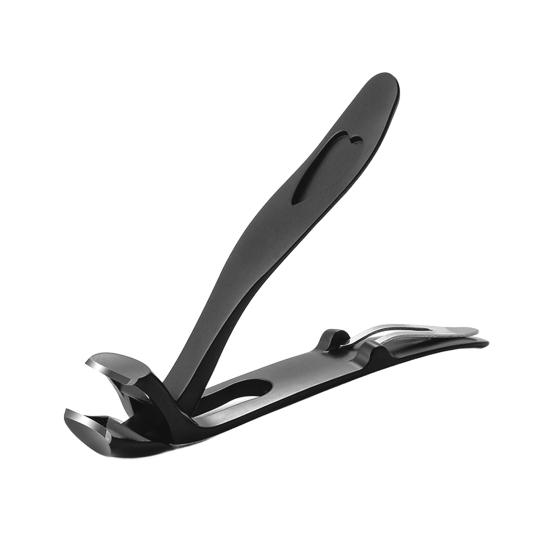 Кусачки для ногтей с металлическими пилочками, эргономичные кусачки для ногтей с угловой головкой, набор из нержавеющей стали, толстые кусачки для вросших ногтей