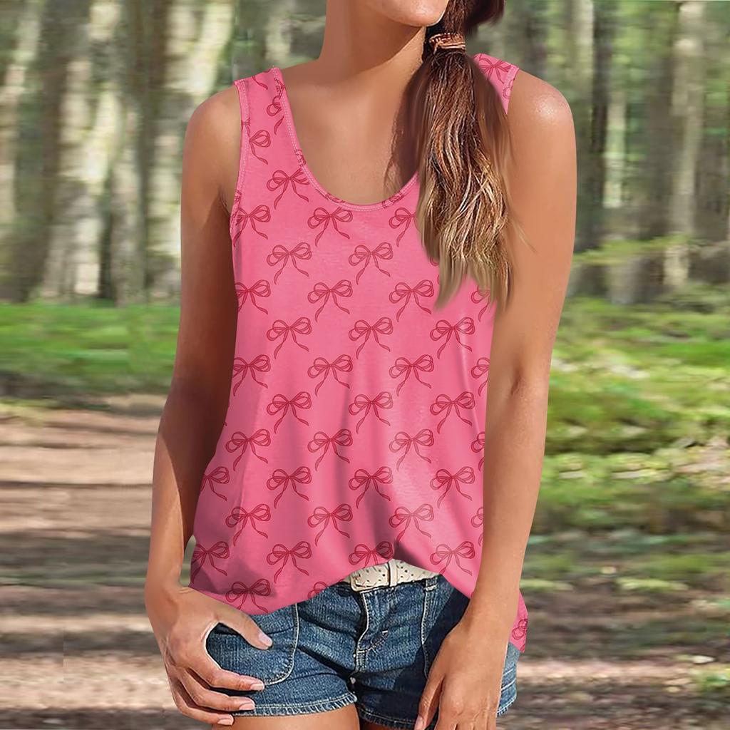 Женская майка, нарядные повседневные рубашки, летние свободные майки, милая модная одежда, блузки без рукавов