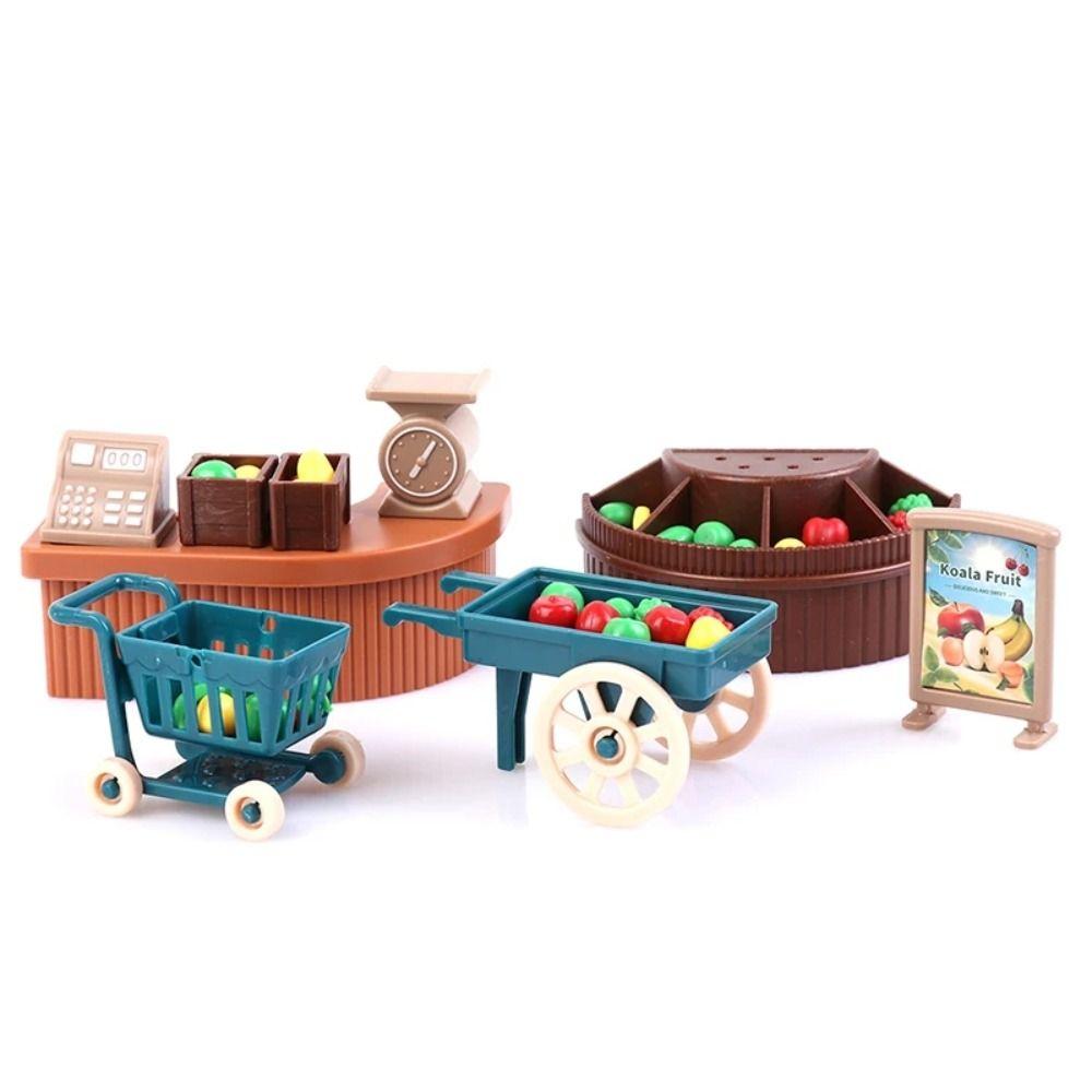 Спальня Гостиная Миниатюрная мебель Микромодель Мини-мебель Игрушки Аксессуары для кукольного домика