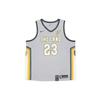 NBA Swingman Jersey City Edition - Cavaliers LeBron James # 23 Мужская майка серая 912087-007