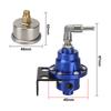 Universal Aluminum Vehicle Refitting fuel Supercharger Adjustable Fuel Pressure Regulator with Gauge Kit car Pressure Regulators 5