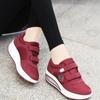 Women's Swing Sneakers Wedge Platform Toning Sports Shoes for Woman Breathable Slimming Fitness Rocking Mom Shoes Thick Sole2024