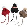 Защита ушей Вязаная шапка Теплые шапки-бини Модная шапка-ушанка для женщин