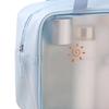 Cosmetic Bag PU PVC Clear Cartoon Pattern Handheld Waterproof L Size Makeup Bag for Swimming