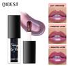 QIBEST Warm Change Lip Oil Nourishes and Moisturises Easy To Apply Colour Changing Lip Glaze Lightens Lip Lines Doe Lip Make-up