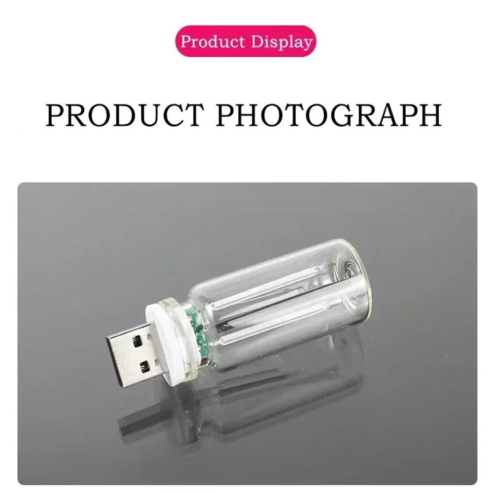 USB ночник цветной 5V сенсорный затемняющий USB-лампочка светодиодная нить накаливания стеклянная ретро-лампочка Эдисона украшение автомобиля защита глаз