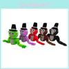 Популярная плюшевая игрушка Gorilla Tag с 2 шляпами и веткой дерева 28 см черная горилла